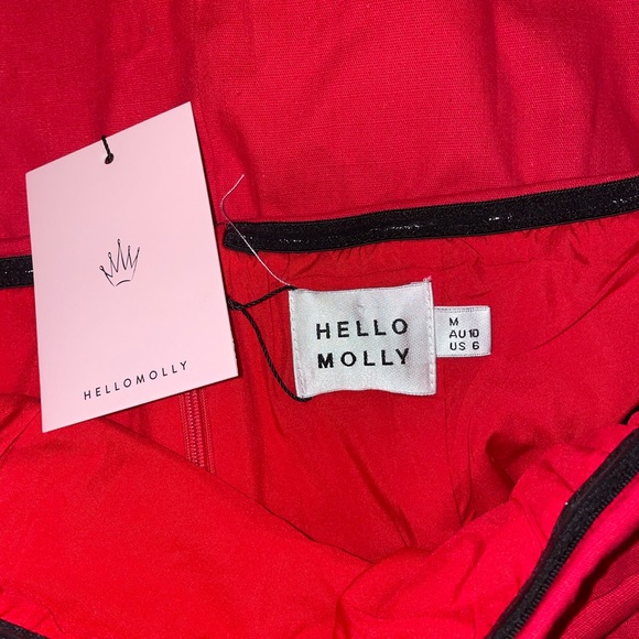 NWT Hello Molly strapless dress - Picture 4 of 6